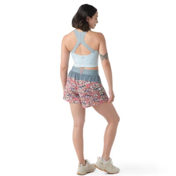 NEW SmartWool women Active Lined Shorts - 4”, Merino Wool, Built-In Briefs 253 - Picture 4 of 7